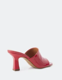 Women L'INTERVALLE Pinto Red Leather