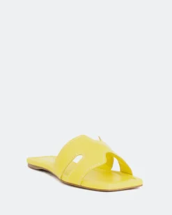 Women L'INTERVALLE Placida Yellow Leather