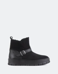 Women L'INTERVALLE Plorin Black Suede