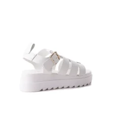 Women L'INTERVALLE Ponza White Leather