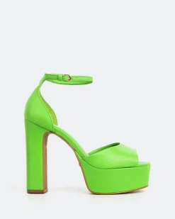 Women L'INTERVALLE Porfi Green Leather
