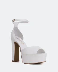 Women L'INTERVALLE Porfi White Leather