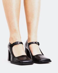 Women L'INTERVALLE Posh Black Leather
