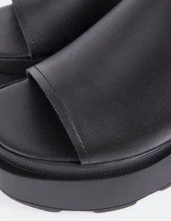 Women L'INTERVALLE Positive Black Leather