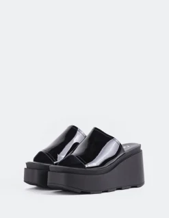 Women L'INTERVALLE Positive Black Patent