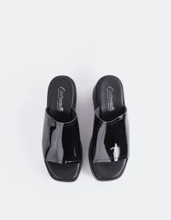 Women L'INTERVALLE Positive Black Patent