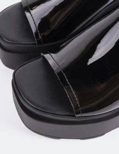 Women L'INTERVALLE Positive Black Patent