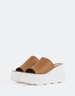 Women L'INTERVALLE Positive Tan Leather