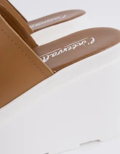 Women L'INTERVALLE Positive Tan Leather