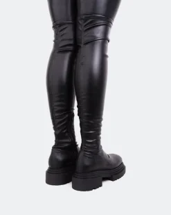 Women L'INTERVALLE Potka Black Stretch
