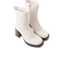 Women L'INTERVALLE Powell Off White Leather