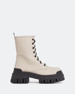 Women L'INTERVALLE Prairie Beige Leather