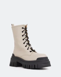 Women L'INTERVALLE Prairie Beige Leather