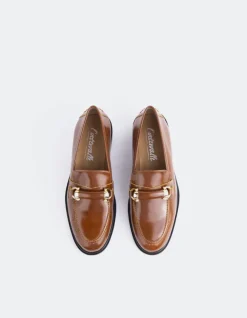 Women L'INTERVALLE Prato Tan Leather