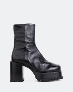 Women L'INTERVALLE Prescot Black Leather