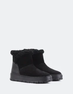 Women L'INTERVALLE Primord Black Suede