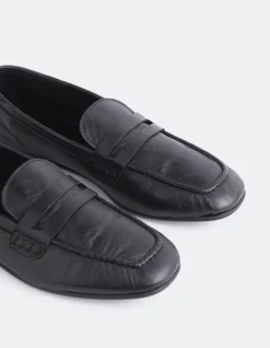 Women L'INTERVALLE Prism Black Leather