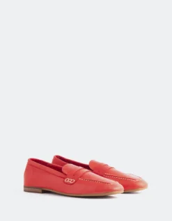 Women L'INTERVALLE Prism Red Leather
