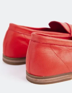 Women L'INTERVALLE Prism Red Leather