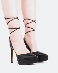Women L'INTERVALLE Privé Black Leather