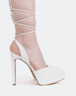 Women L'INTERVALLE Privé White Leather