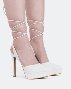 Women L'INTERVALLE Privé White Leather