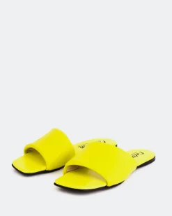 Women L'INTERVALLE Proseco Yellow Leather