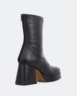 Women L'INTERVALLE Qoli Black Leather