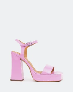 Women L'INTERVALLE Rabanne, Pink Naplack/Naplack Rose