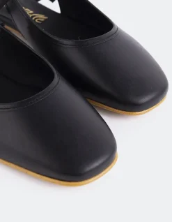 Women L'INTERVALLE Rafya Black Leather