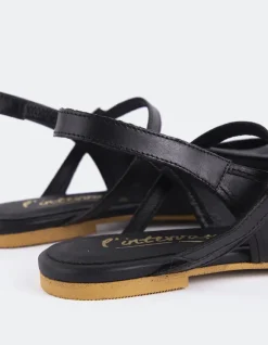 Women L'INTERVALLE Rafya Black Leather