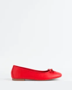Women L'INTERVALLE Ramesses Red Leather