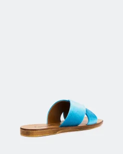 Women L'INTERVALLE Ranch Blue Velvet