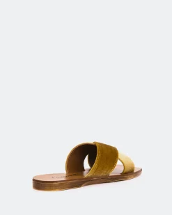 Women L'INTERVALLE Ranch Gold Velvet