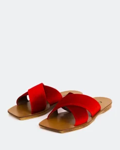 Women L'INTERVALLE Ranch Red Velvet
