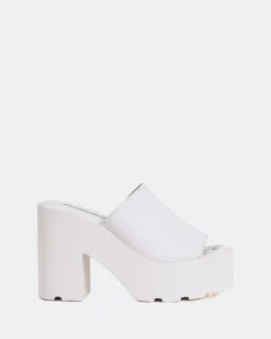 Women L'INTERVALLE Ranchers White Leather