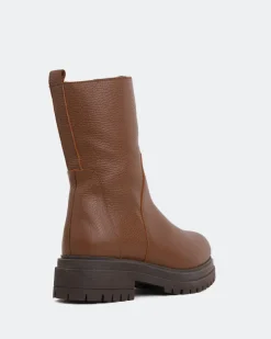 Women L'INTERVALLE Rangler Brown Leather