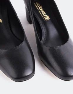Women L'INTERVALLE Raynan Black Leather