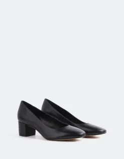 Women L'INTERVALLE Raynan Black Leather
