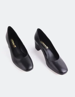 Women L'INTERVALLE Raynan Black Leather