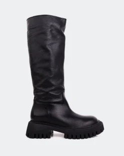 Women L'INTERVALLE Rector Black Leather