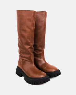 Women L'INTERVALLE Rector Tan Leather
