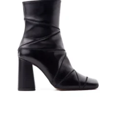 Women L'INTERVALLE Redwood Black Leather