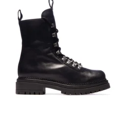 Women L'INTERVALLE Reina Black Leather