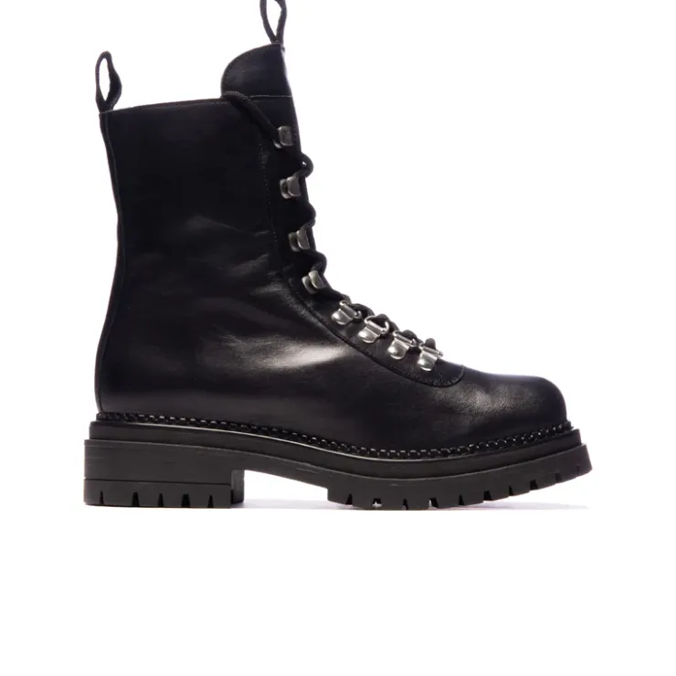 Women L'INTERVALLE Reina Black Leather