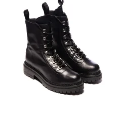 Women L'INTERVALLE Reina Black Leather