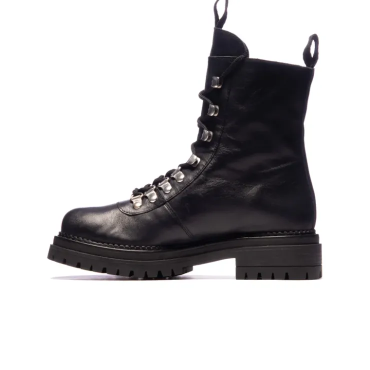 Women L'INTERVALLE Reina Black Leather