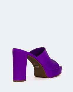 Women L'INTERVALLE Republic, Purple Leather/Cuir Violet