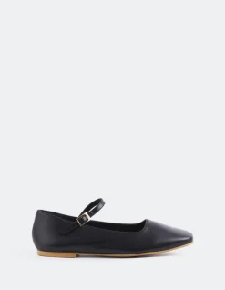 Women L'INTERVALLE Reubena Black Leather