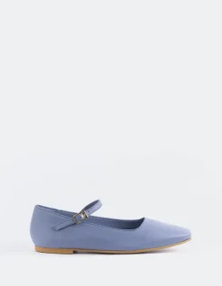 Women L'INTERVALLE Reubena Blue Leather